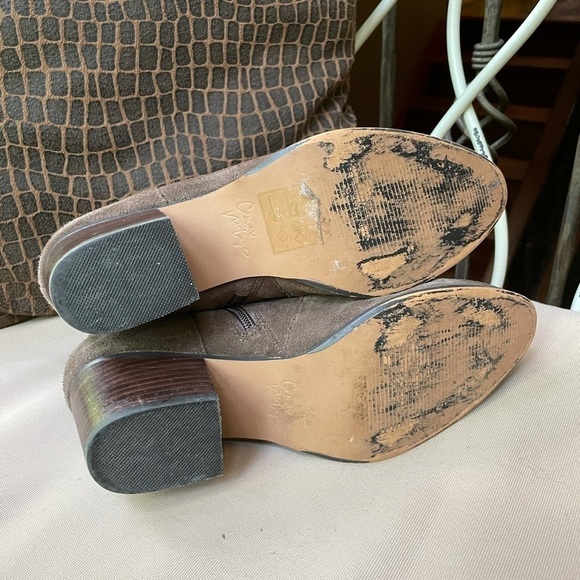 Crown Vintage Saleen Suede Bootie Brown Size 8.5‎ - Picture 9 of 10